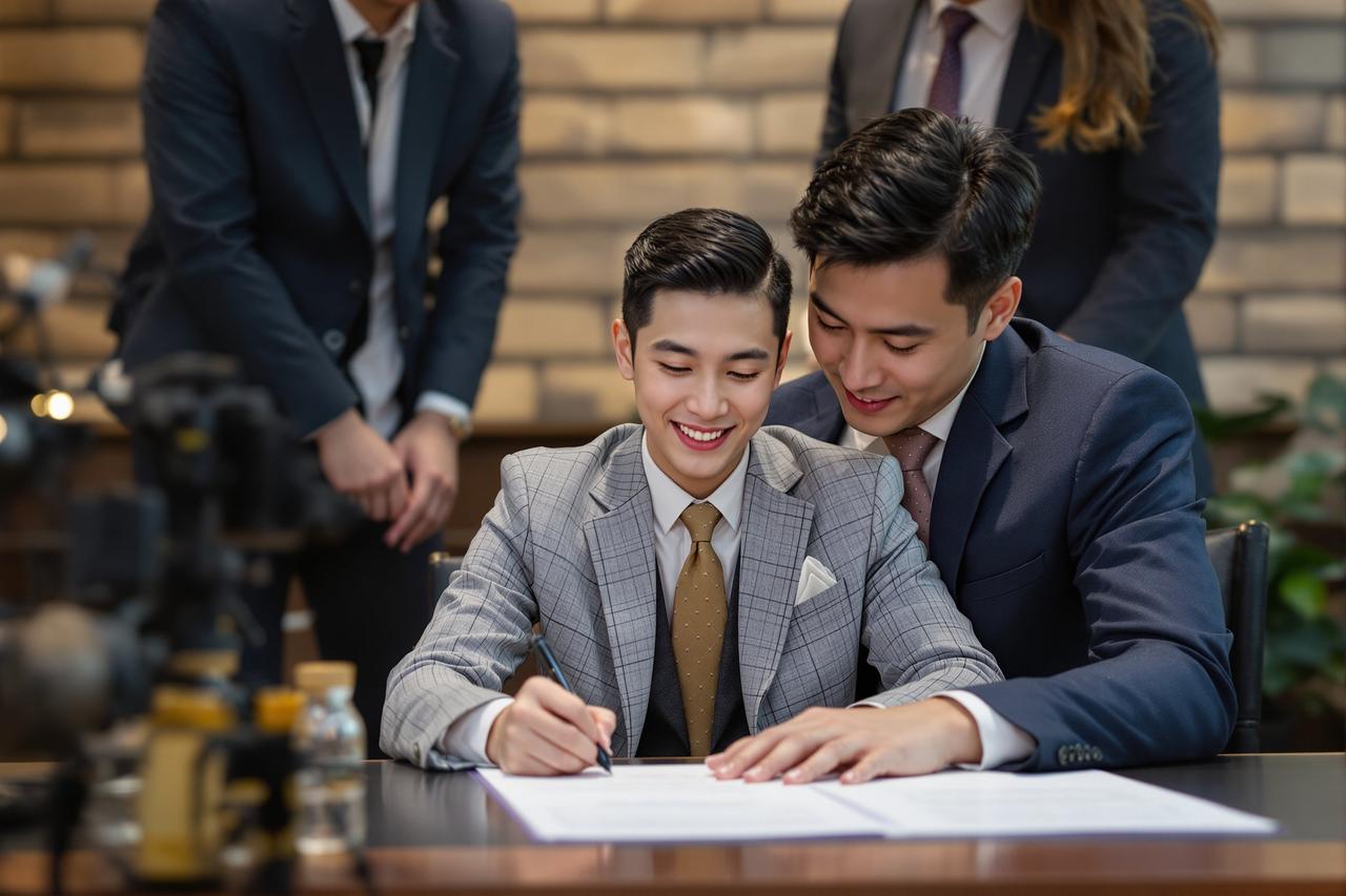 签约新生代演员陈思远，菠萝视频艺人矩阵再添新星